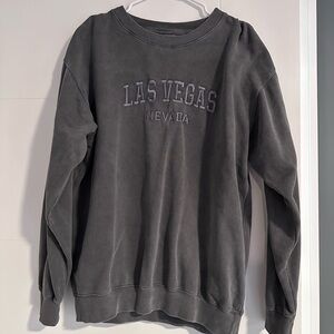 Gray Las Vegas Nevada Men's Sweater